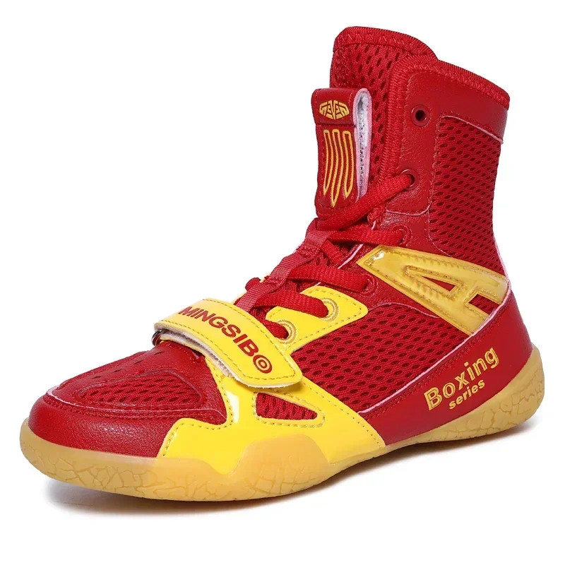 Men's Comfortable Wrestling Sport Shoes High-Intensity Training Boxing Sneakers