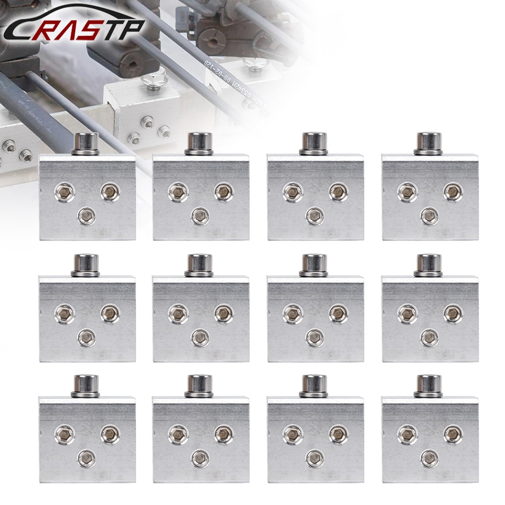 12PCS Standing Seam Roof Clamps Metal Roof Standing Racking Solar Panel Bracket