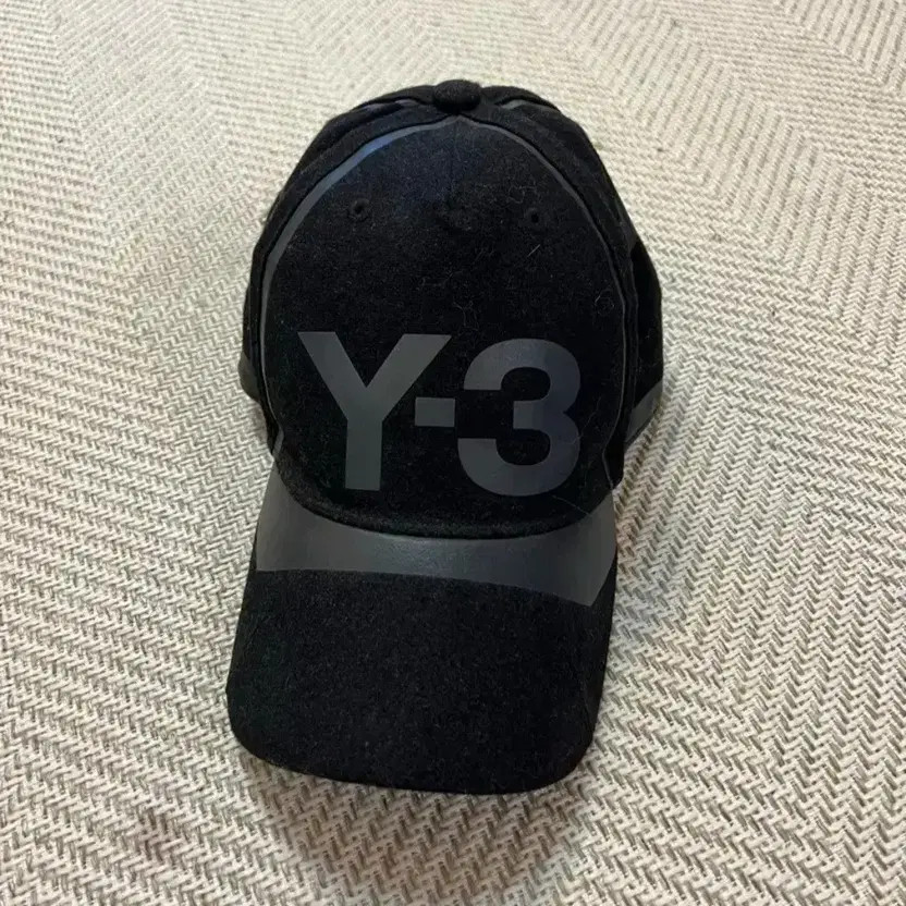 Y-3 Black Baseball Cap Hat - Lightly Used Official