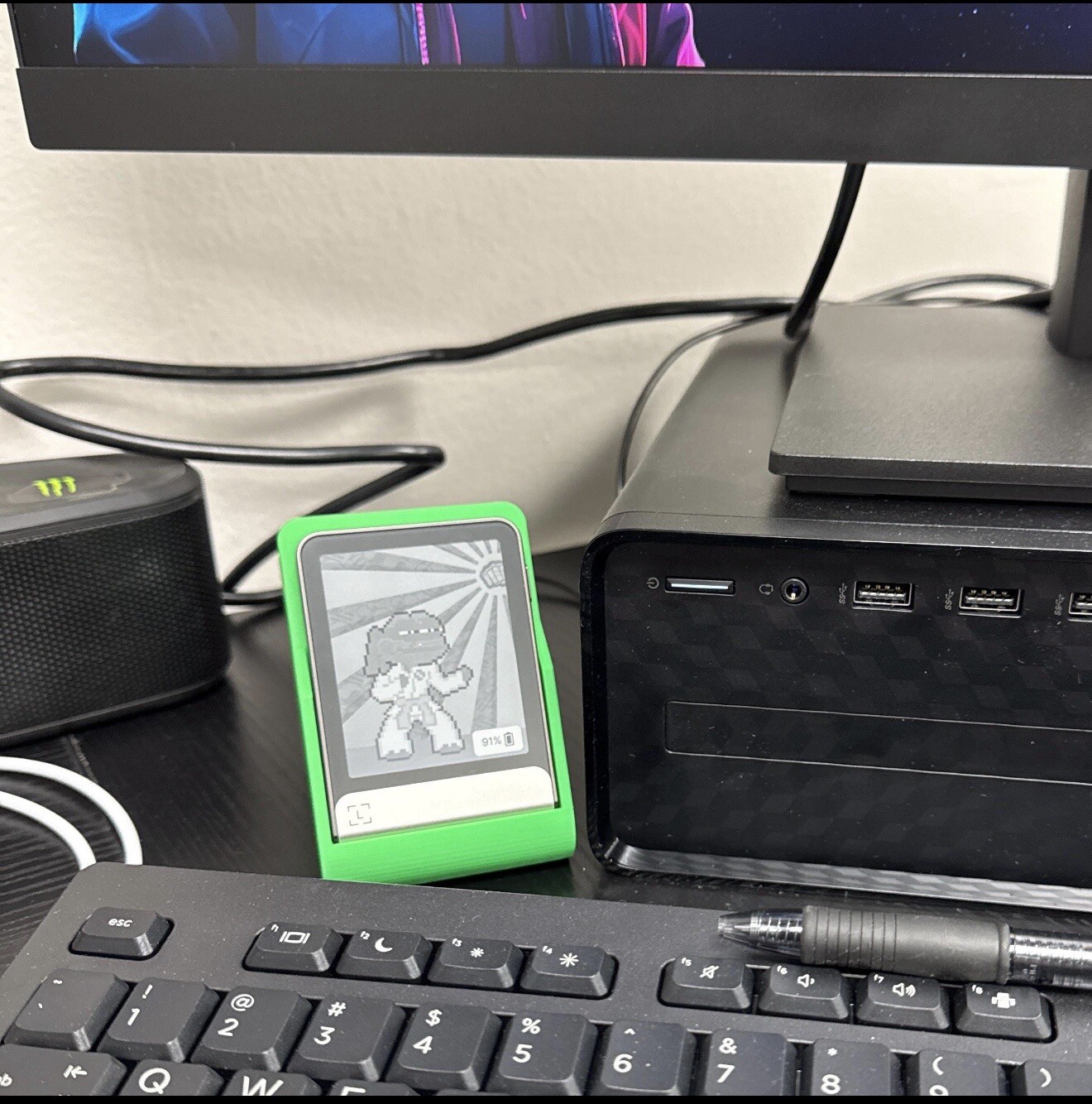 Ledger Flex Desktop Display Stand (Orange)