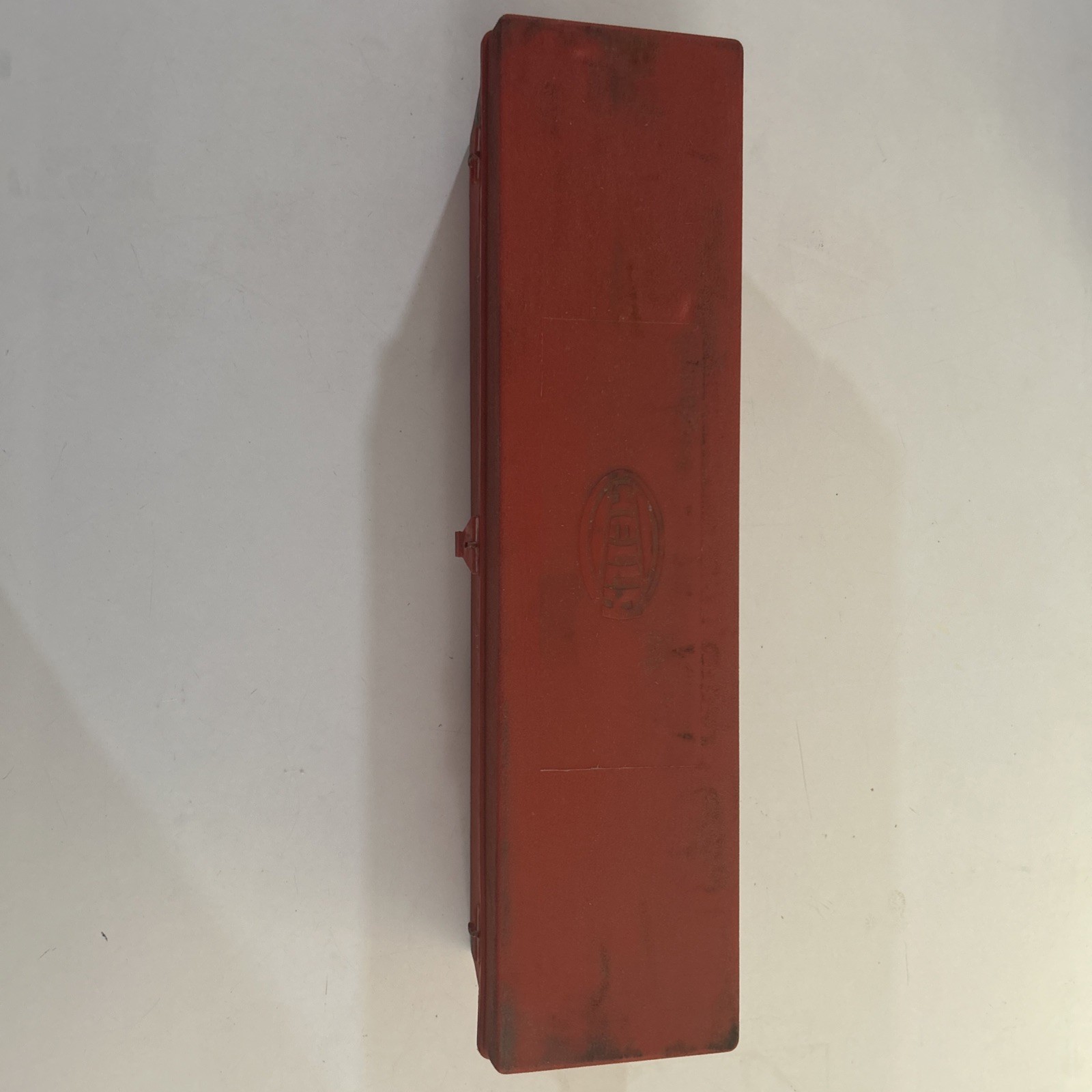 Vintage Hella Emergency Roadside Warning Triangle Set of 3 OEM Case Complete