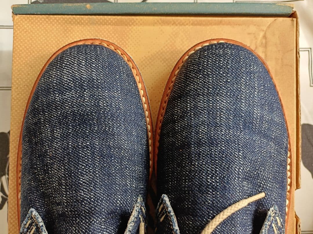 Rare dead stock DANNER DENIM chukka boots