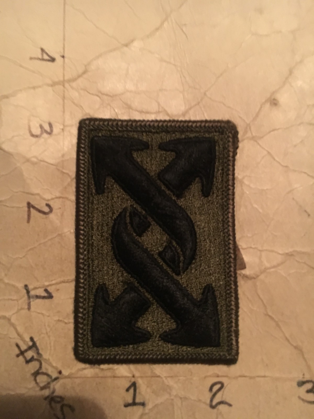 US Army 143rd Sustainment Command m/e subdued patch 10/12/25