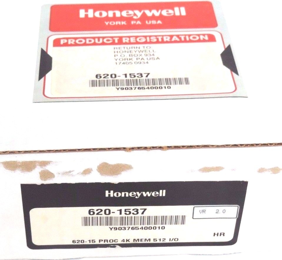 NIB HONEYWELL 620-1537 PROCESSOR MODULE 4K MEMORY 6201537, VR: 2.0