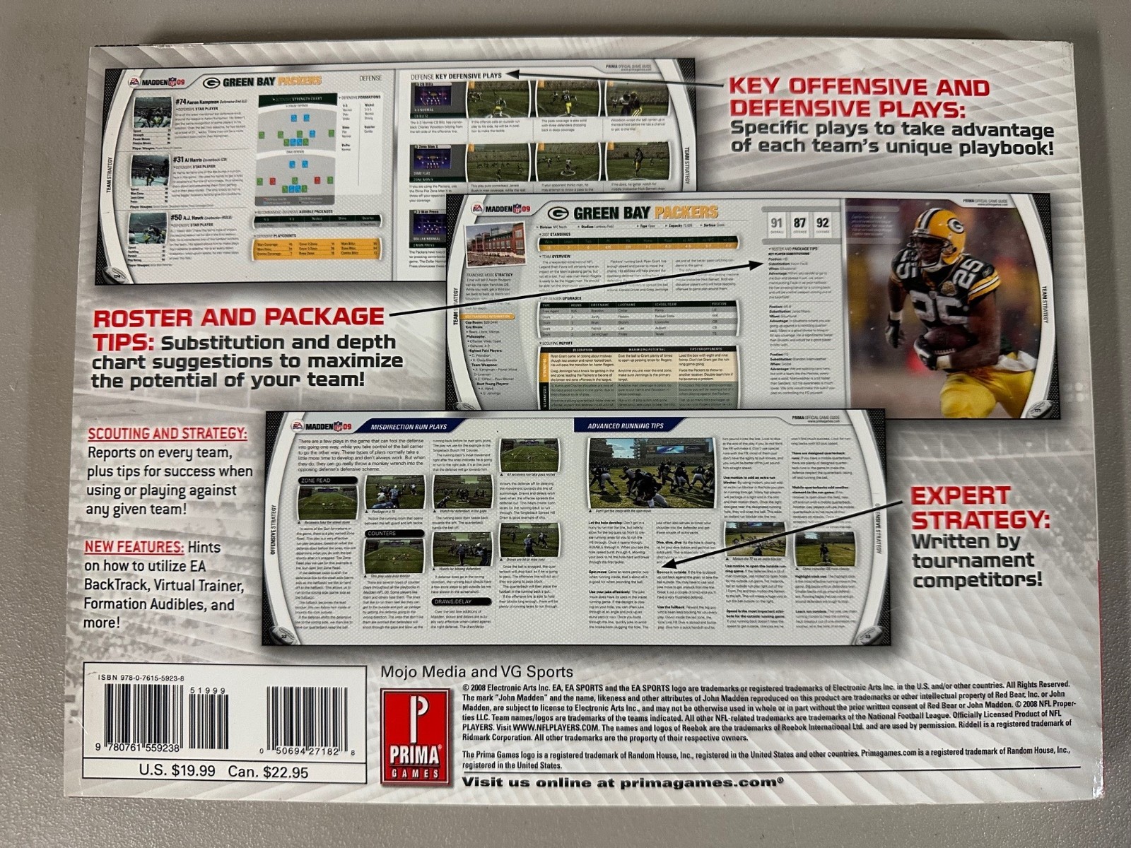 Prima's Madden 2009 Hint Book