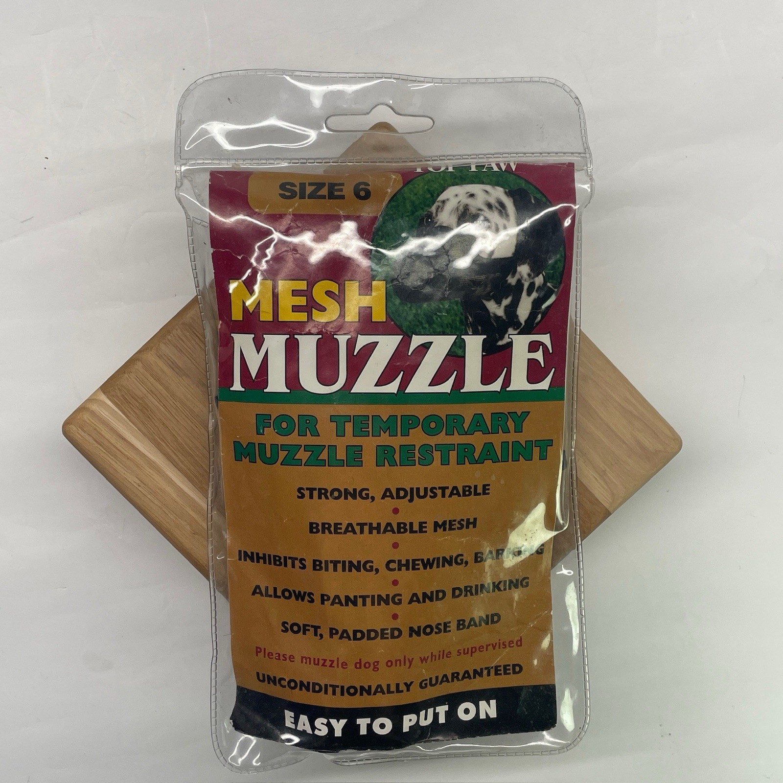 Top Paw Size 6 Mesh Muzzle (#1306)