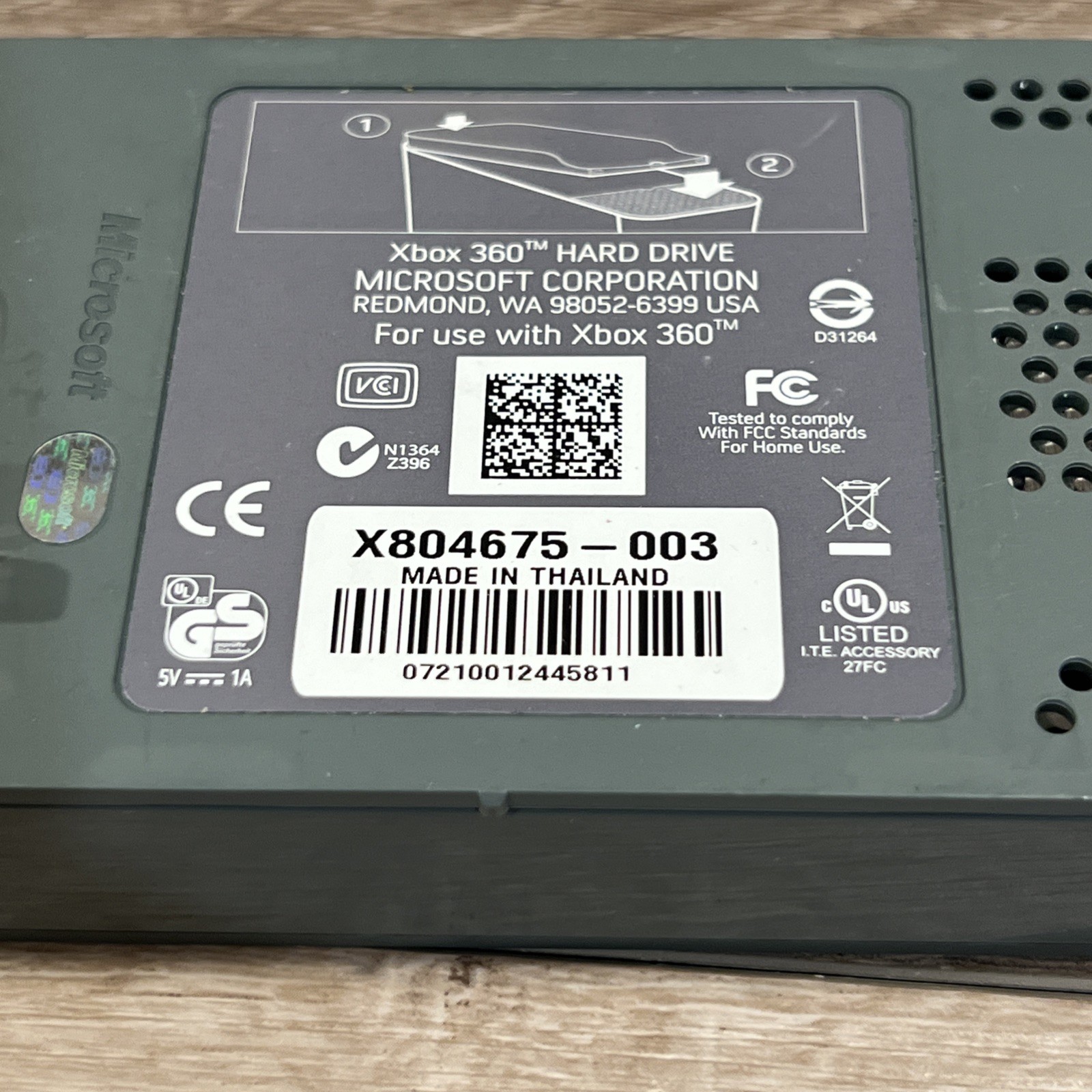 Microsoft Xbox 360 - Hard Drive - X804675-003