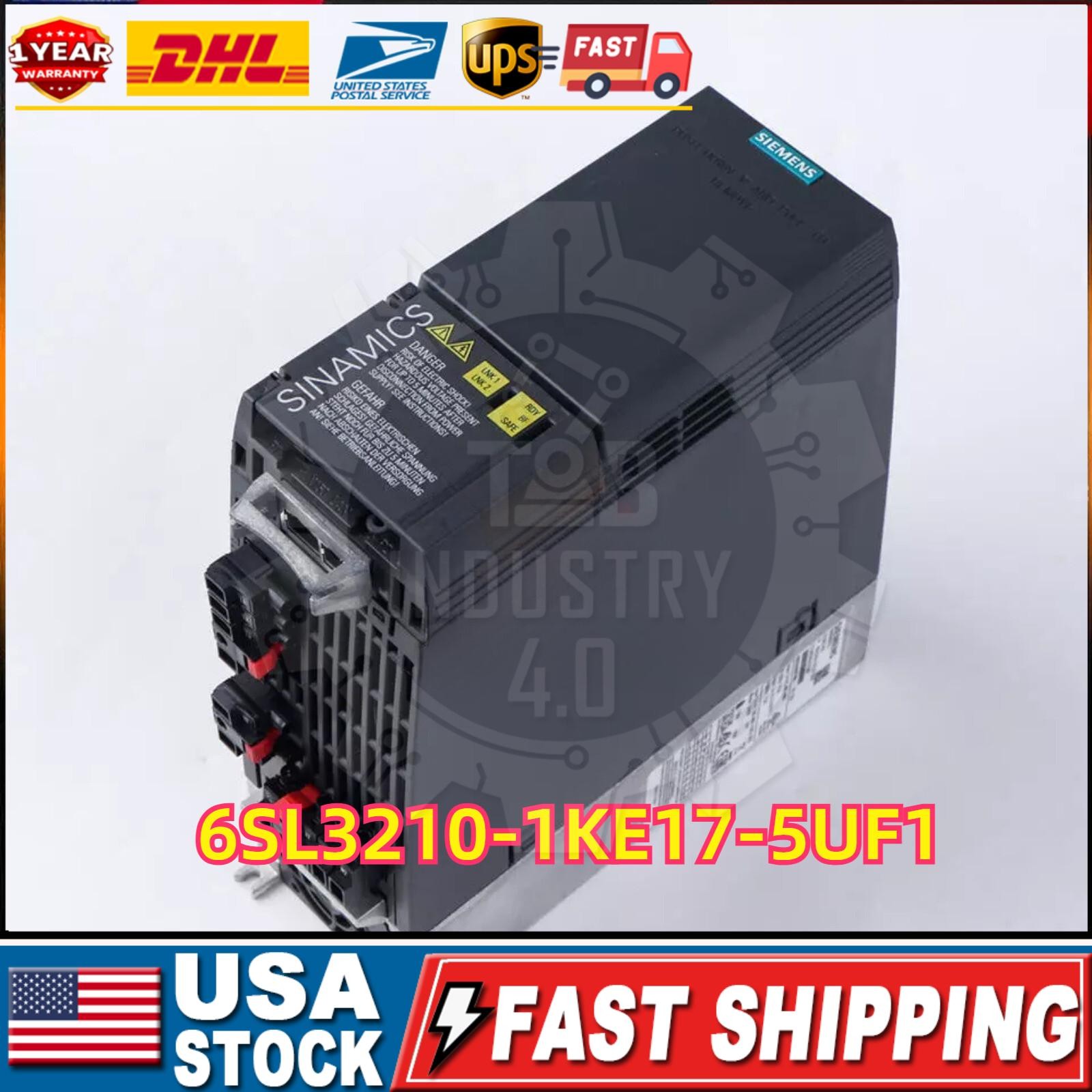 New Siemens 6SL3 210-1KE17-5UF1 6SL3210-1KE17-5UF1 SINAMICS G120C Rated Power