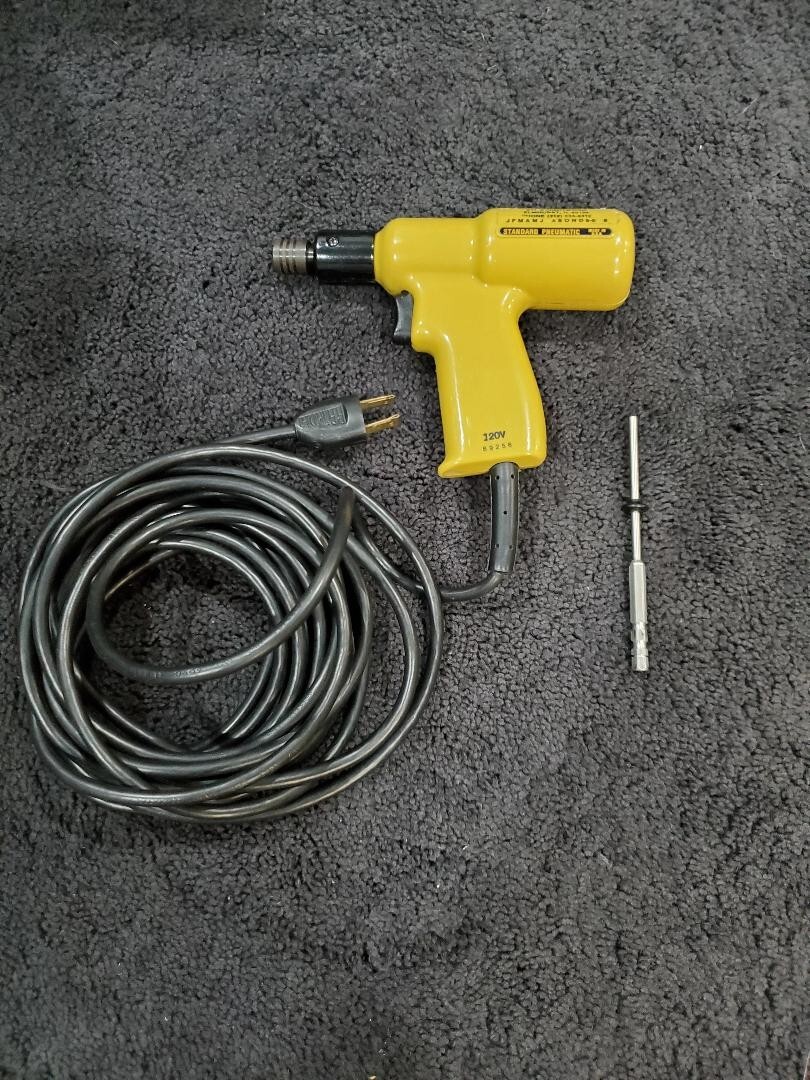 Standard Pneumatic MODEL R4086 Wire Unwrapping Gun With Unwrapping Hex Bit R4456