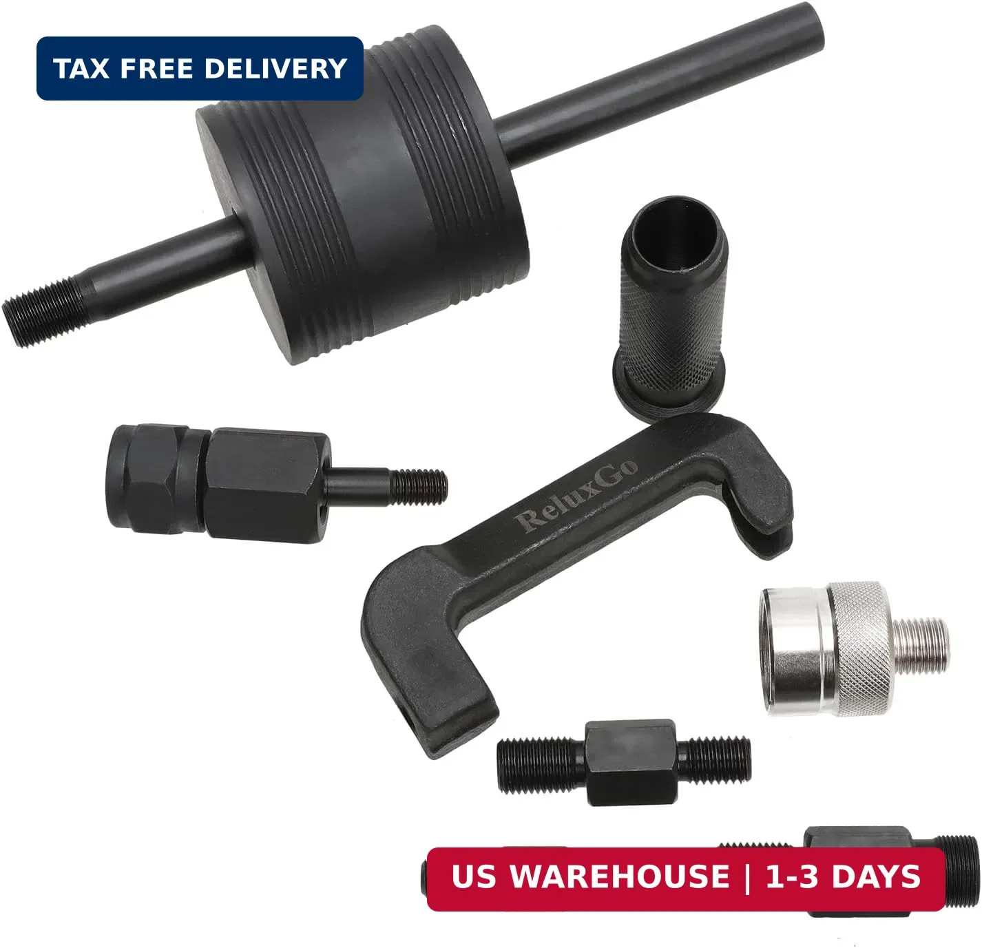 ReluxGo Engine Tools Diesel Injector Extractor Puller Kit Common Rail Tool Slide