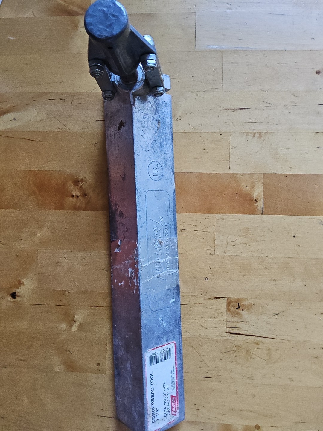 Walboard Cornerbead Tool 1-1/4" 071-002  CO-2A With Mallet