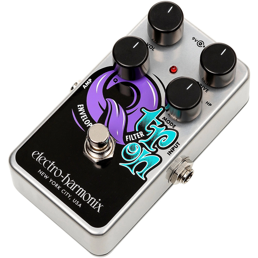 ElectroHarmonix Nano QTron Envelope Filter Effects Pedal Silver