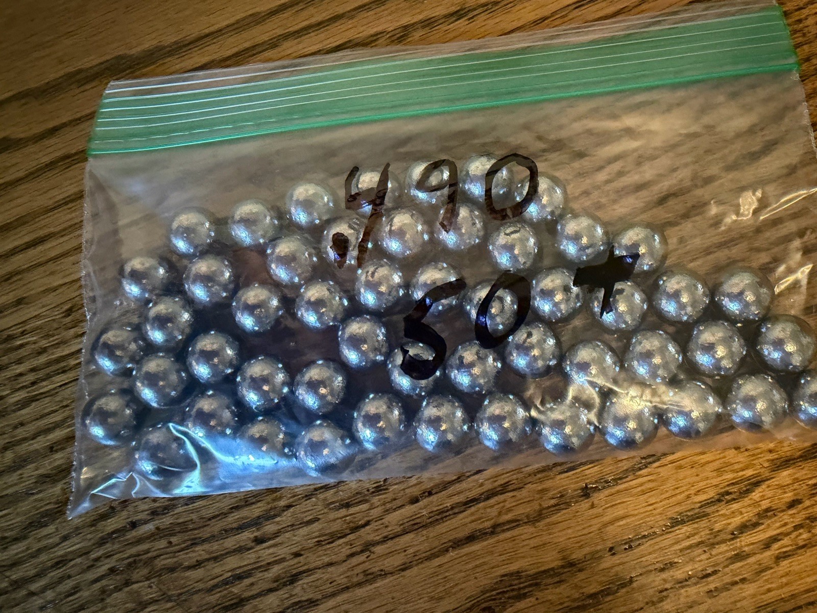 Round Lead Balls .490 50 Count