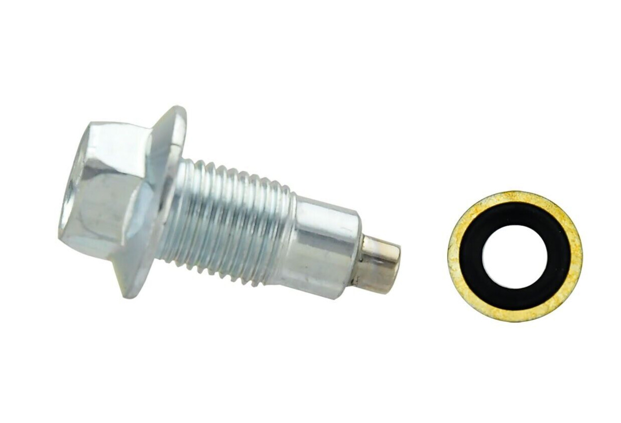 New Magnetic Oil Pan Drain Plug 1/2-20 RH Threads W/ Seal Fits Chevy Ford Mopar