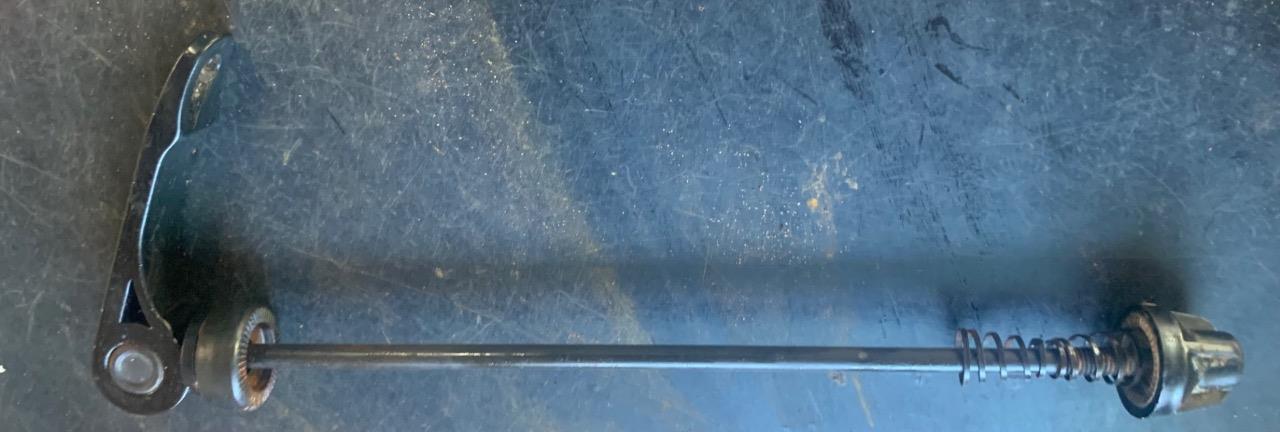 NOS Road Bike Quick Release Rear Hub Skewer 107cm