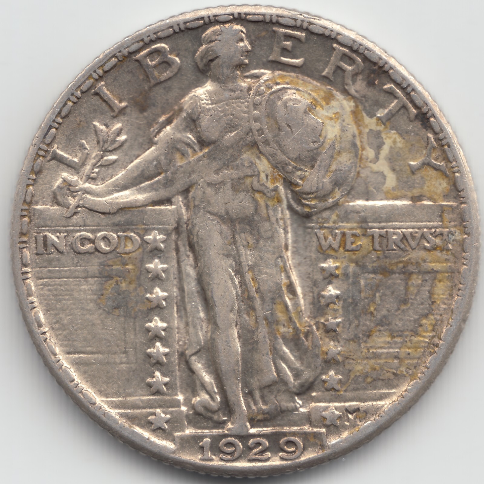 1929 Standing Liberty Quarter, AU