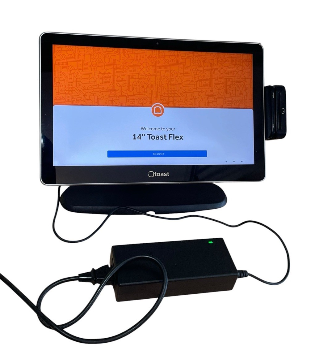 Toast Flex TT200 POS 14” Point Of Sale System Screen With OEM Power Cord