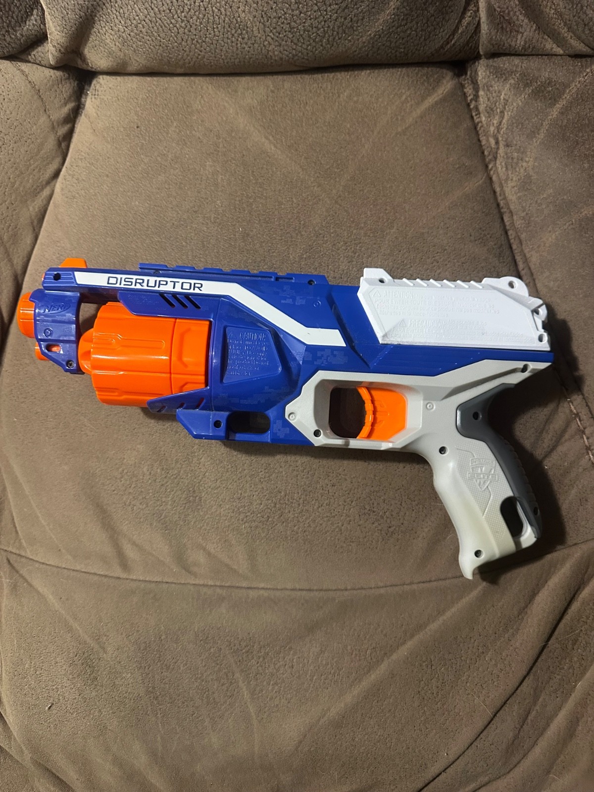 Nerf N-Strike Elite Disruptor gun only. Tested Working.