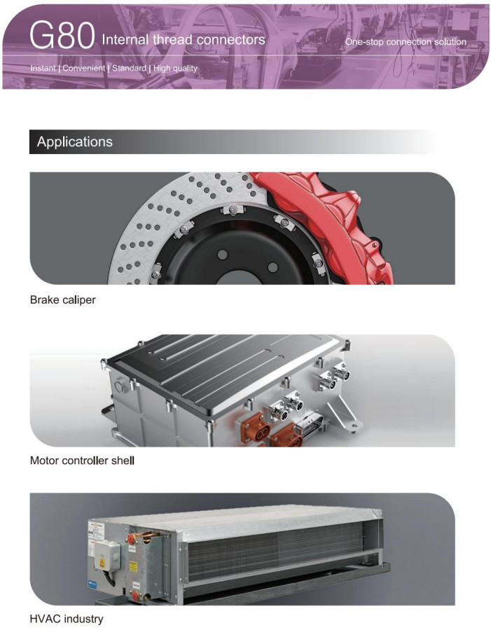 Leak Test Internal Thread Connectors – Modular Actuation, Metric/BSPP/NPT/UNF,