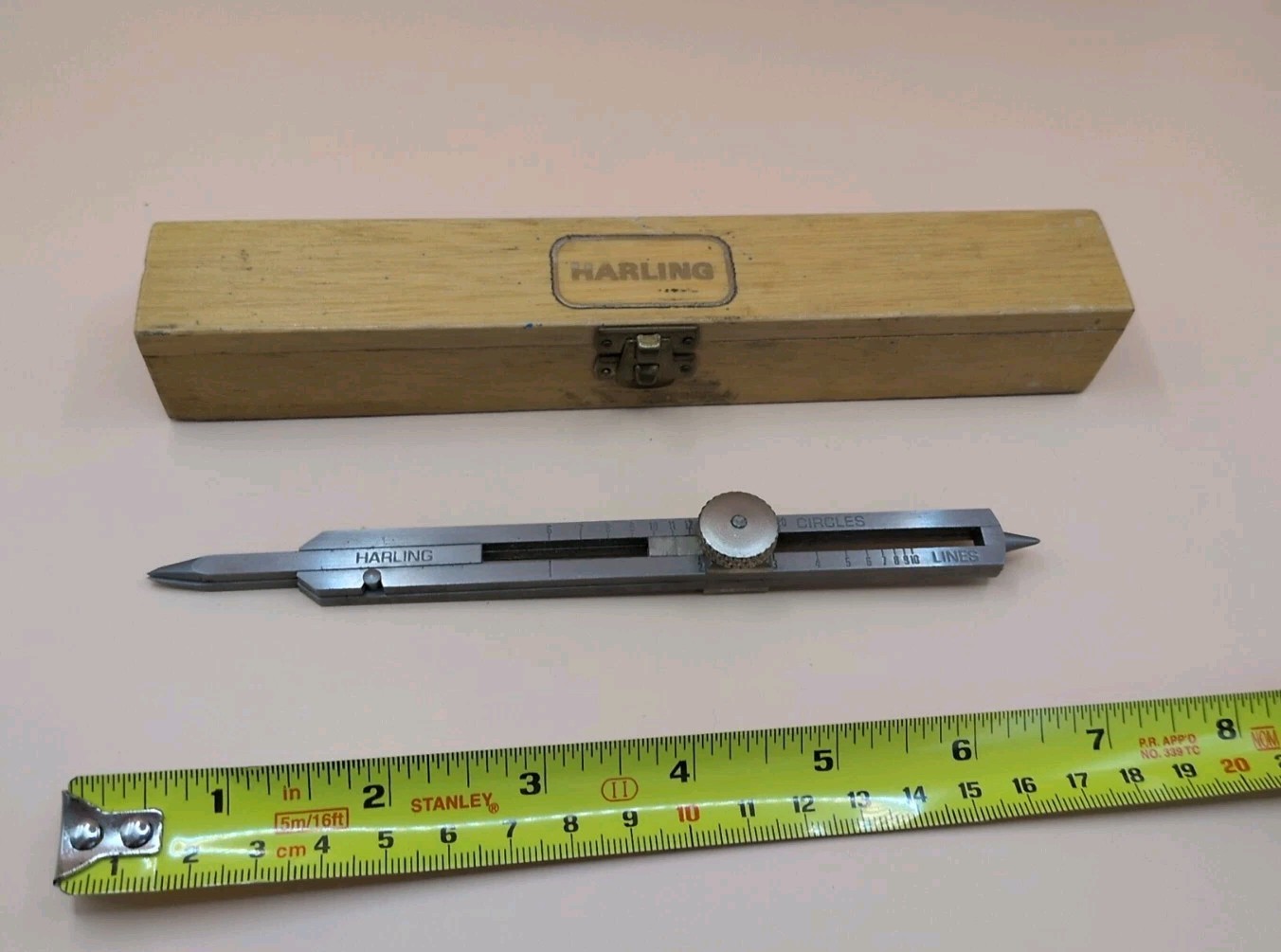 Vintage Harling Drafting Tool In Box