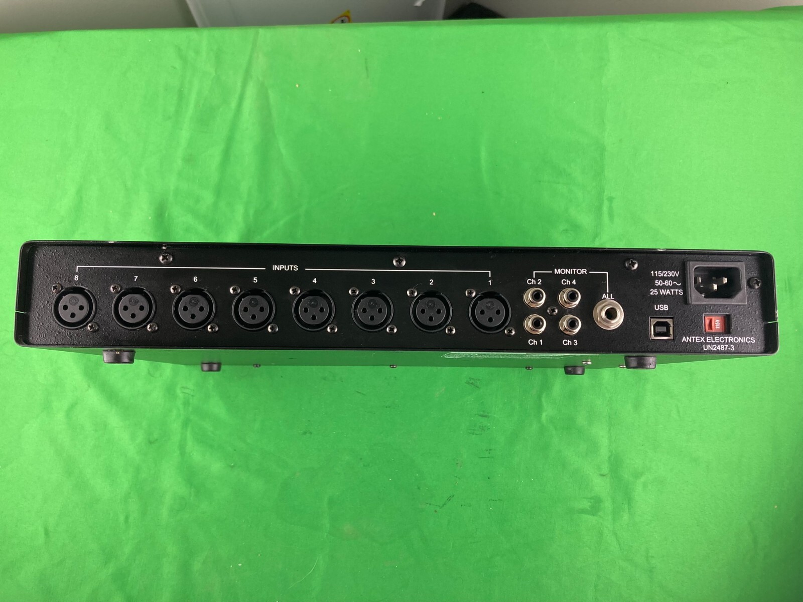 ANTEX Electronics DMX8 USB Mixer 8 Inputs UN2487-3