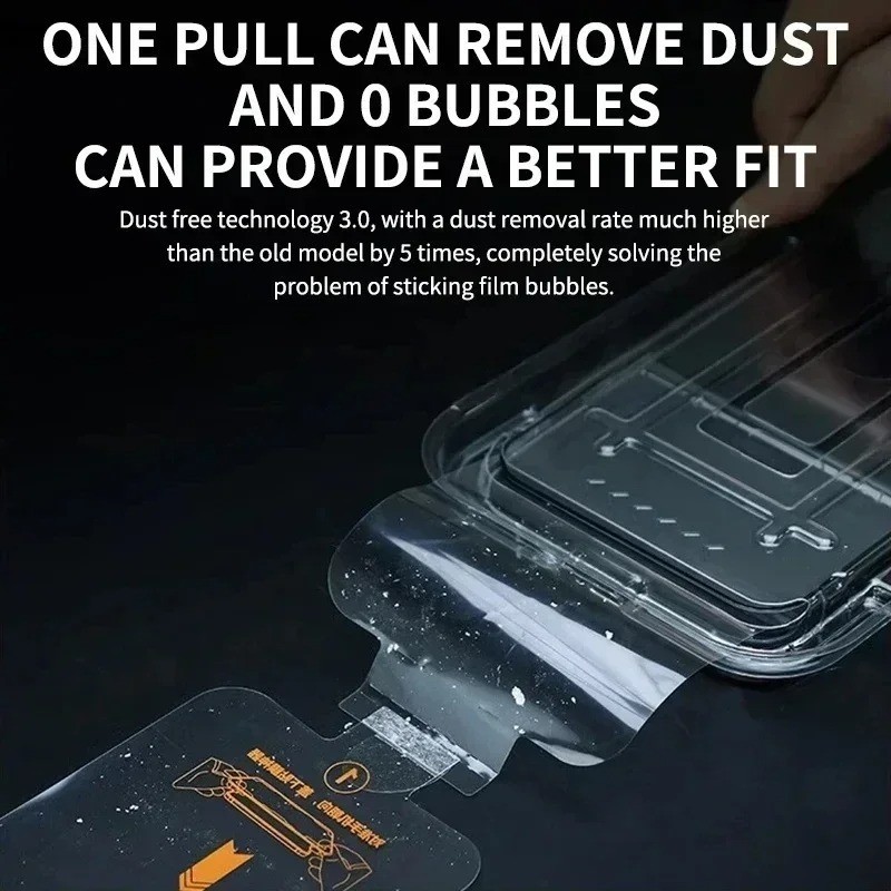 Oleophobic Coating Dust Free Easy Installation Screen Protector For all iPhone