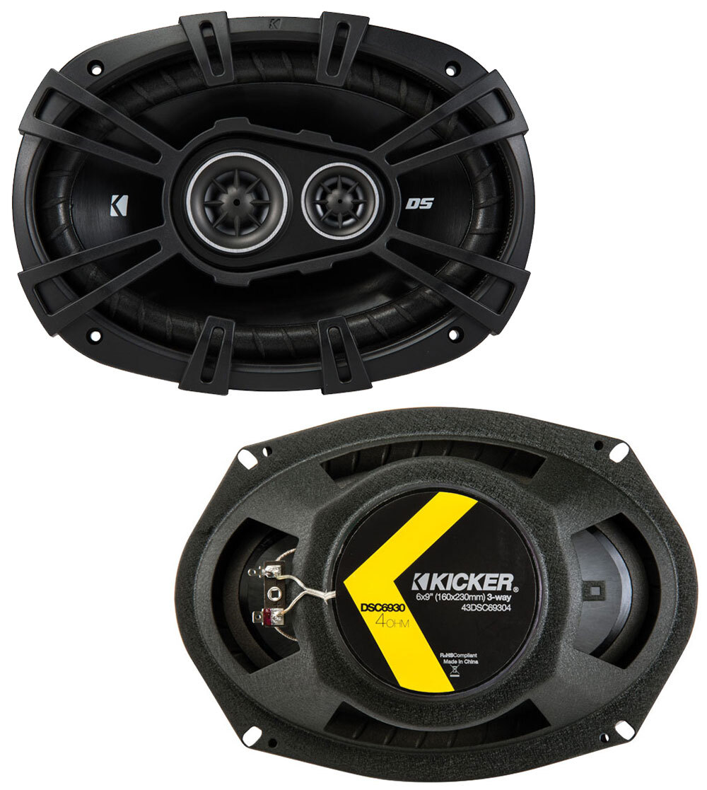 Fits Dodge Magnum 2005-2007 Factory Speaker Upgrade Kicker DSC693 DSC35 Package