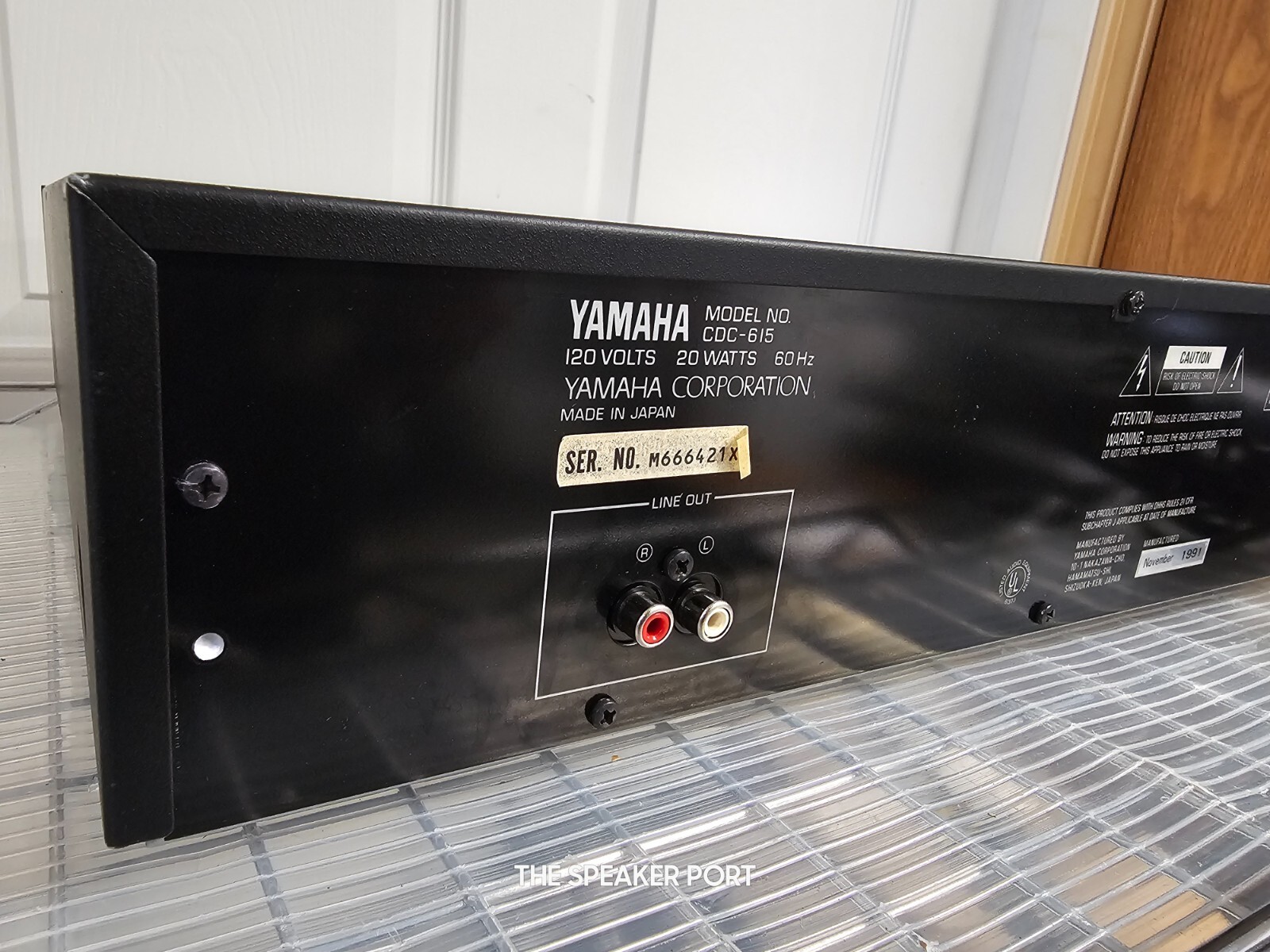 Yamaha CDC-615 CDC 615 Natural Sound Compact Disc CD Player Changer Carousel