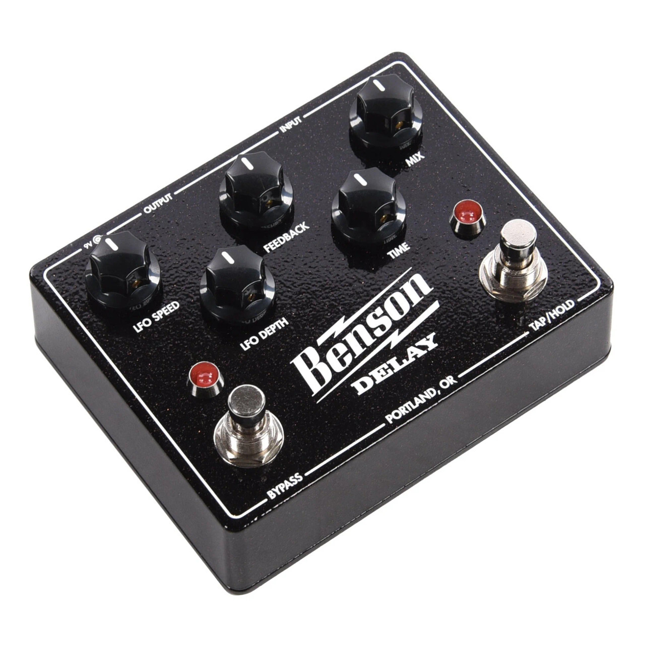 Benson Amps Delay Guitar Effects Pedal - Warm Analog Voiced Tape Style Echo
