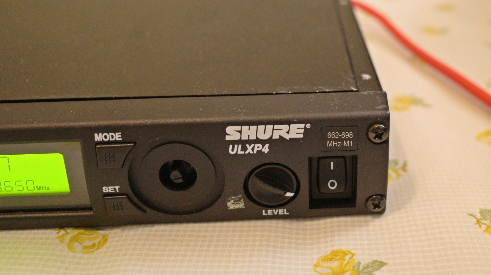Shure ULXP4 Wireless Receiver 662-698 MHz M1