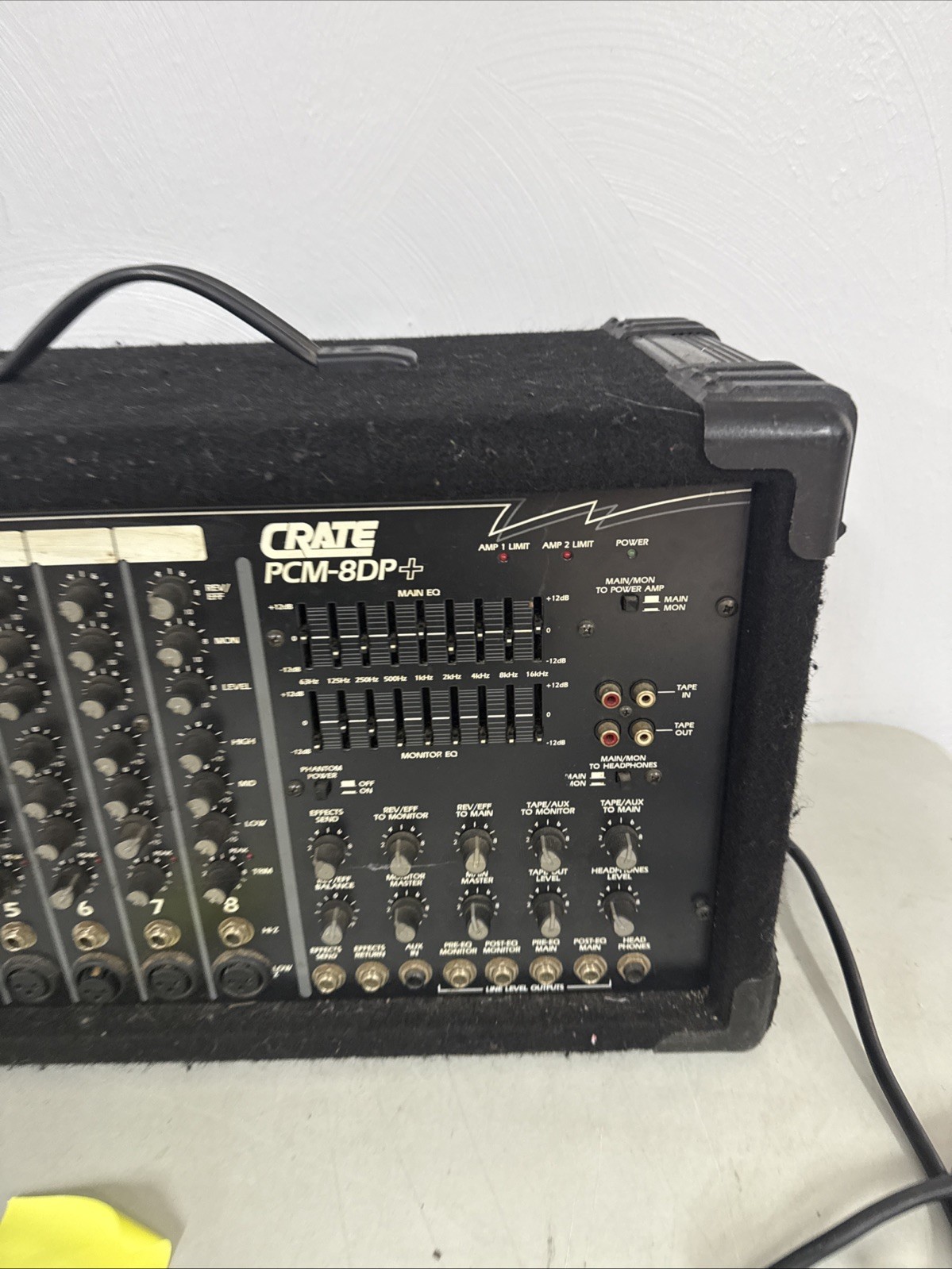 Crate PCM-8DP+ Powered PA Mixer 8-Channel Amplifier