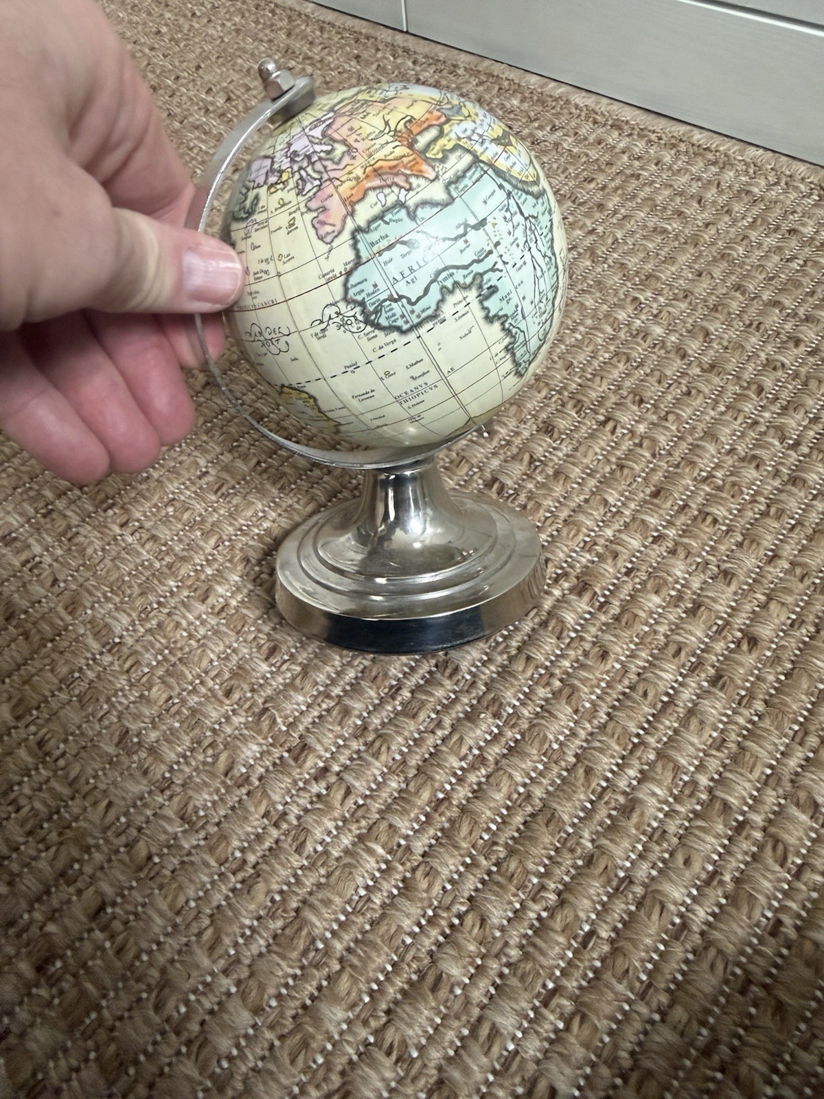 LTabletop World Globe Earth Made in India