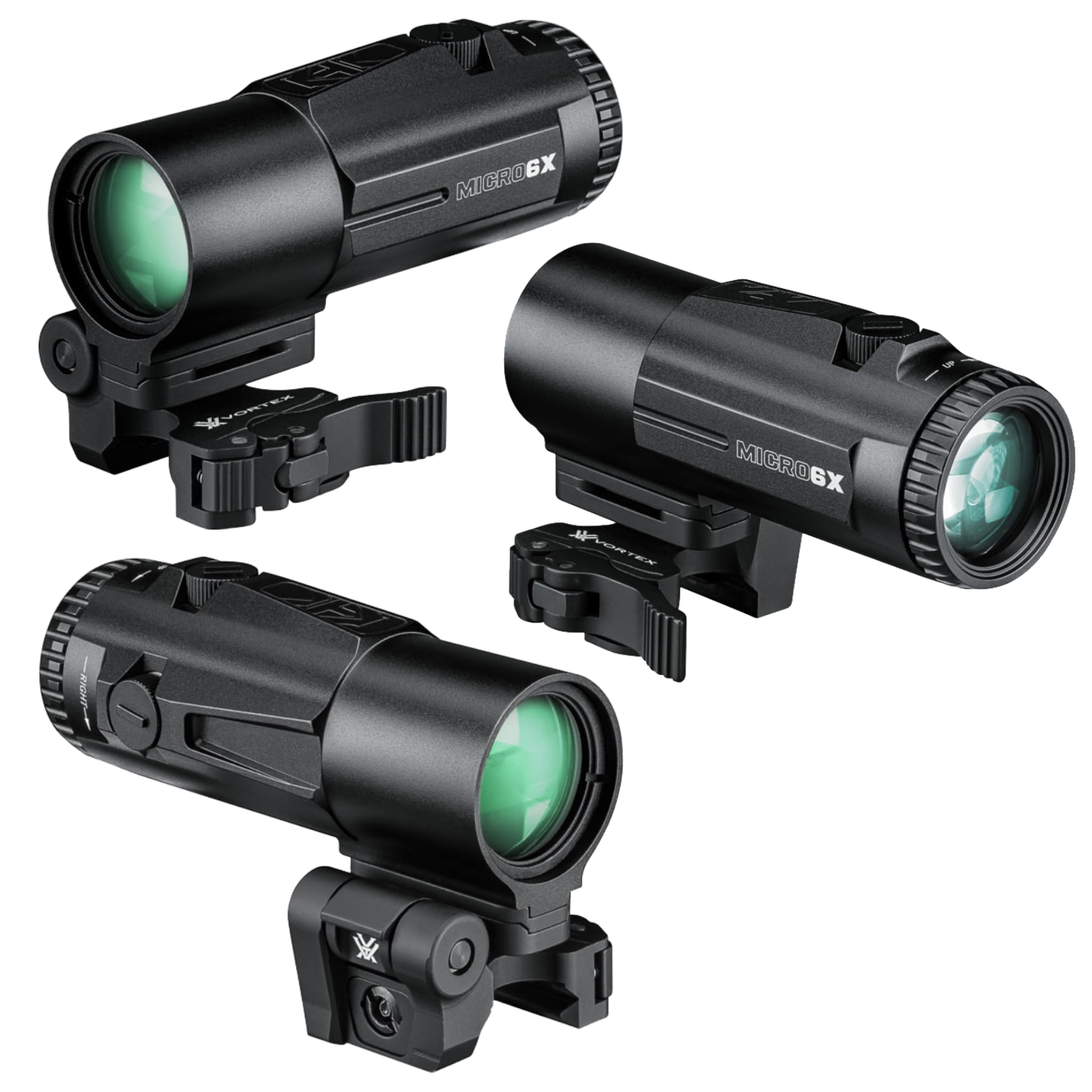 Vortex Optics Strikefire II Red/Green Dot Scope w/ 6x Magnifier & CD Hat Bundle