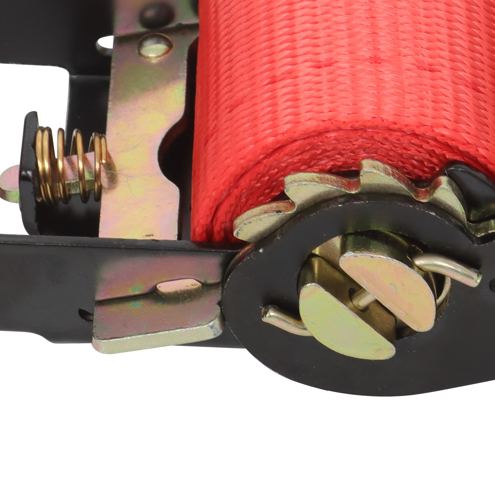 Labwork Wheel Chock Tie Down Kit Tire Ratchet Straps Wheel Chocks Red For ATV