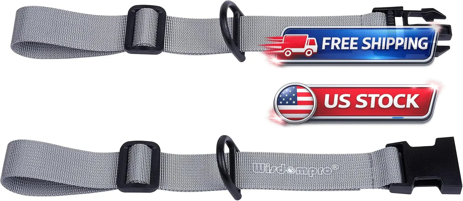 2 Pack Adjustable Backpack Chest Strap, Sternum Straps for Backpacks,