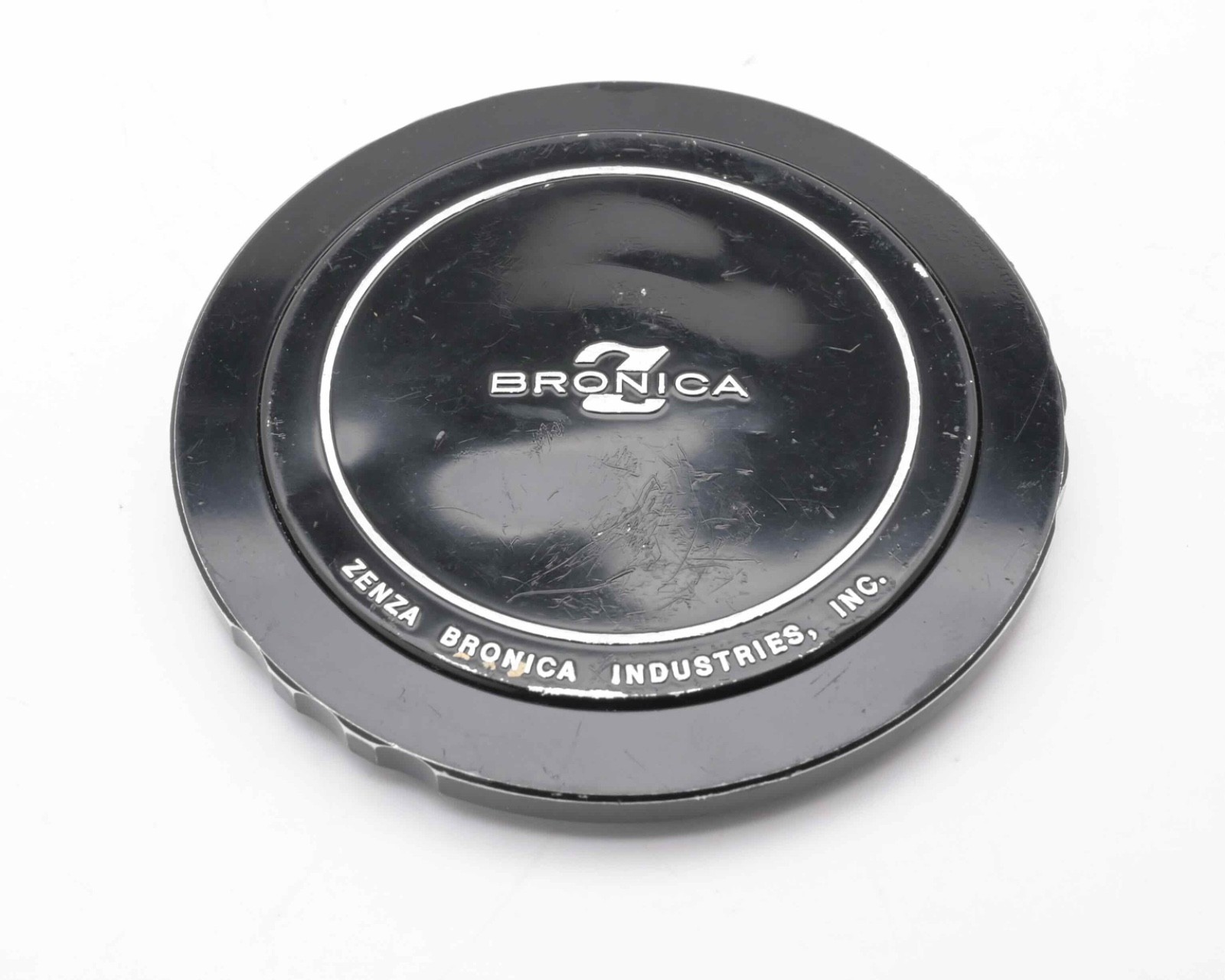 Genuine Zenza Bronica 90mm Metal Screw In Front Lens Cap Japan  (#21411)