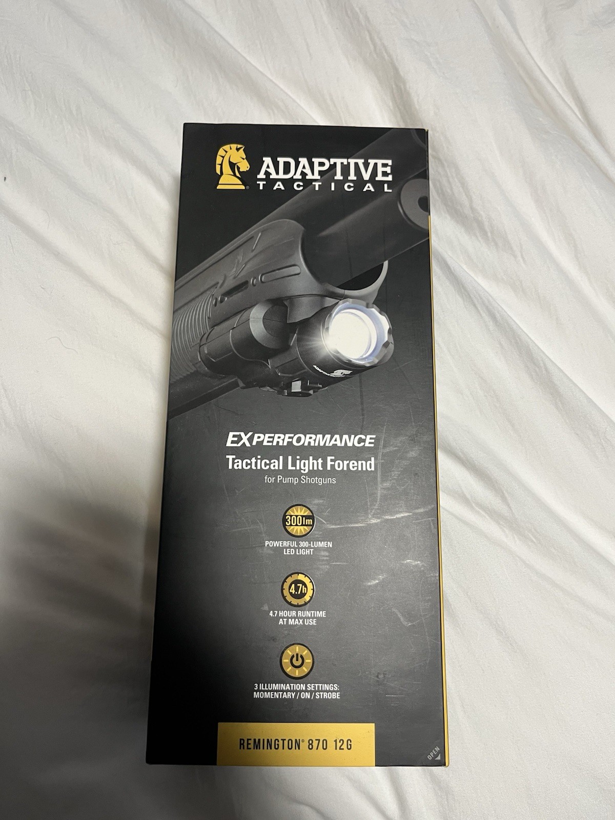 Adaptive Tactical ExPerformance Tactical Light Formed for Pump Shotguns