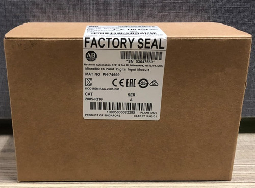 1PCS Allen-Bradley 2085-IQ16 Micro800 16 Point Digital Input Module 2085IQ16