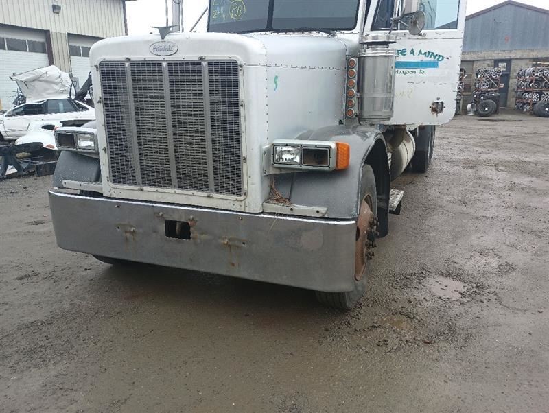 1994 Peterbilt 379 Right Passenger Side View Mirror Heated Stainless (11328126