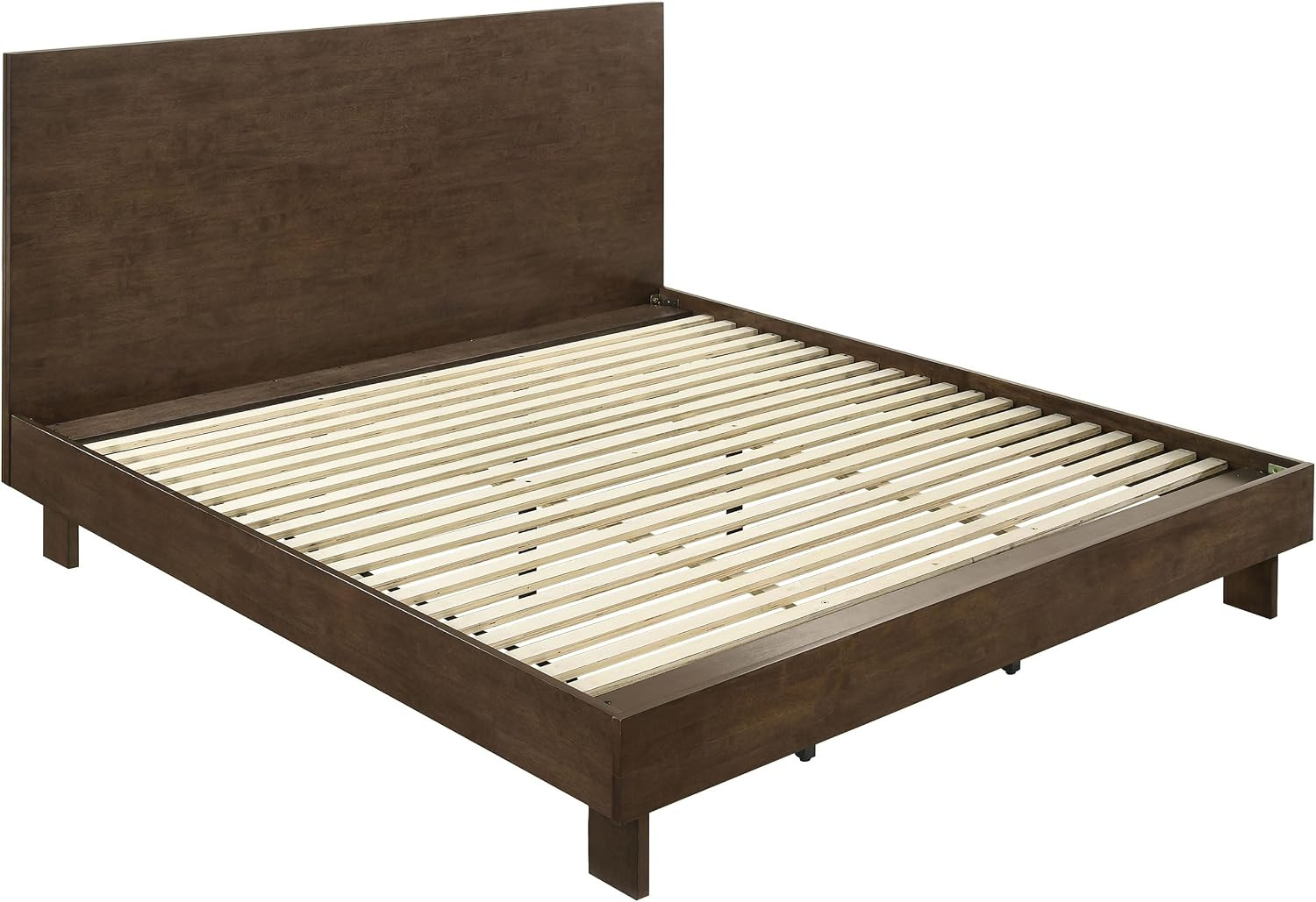 Coaster Home Furnishings – Glenwood – Wood – Eatstern King Platform Bed with Pan