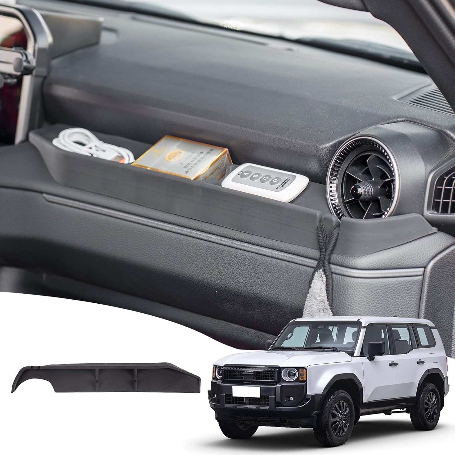Passenger Side Storage Box for Toyota Land Cruiser 250 2024-2025