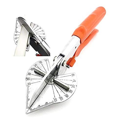 Multi Angle Miter Shear Cutter Hand Tools,45-135 Degree Adjustable Angle Scis...