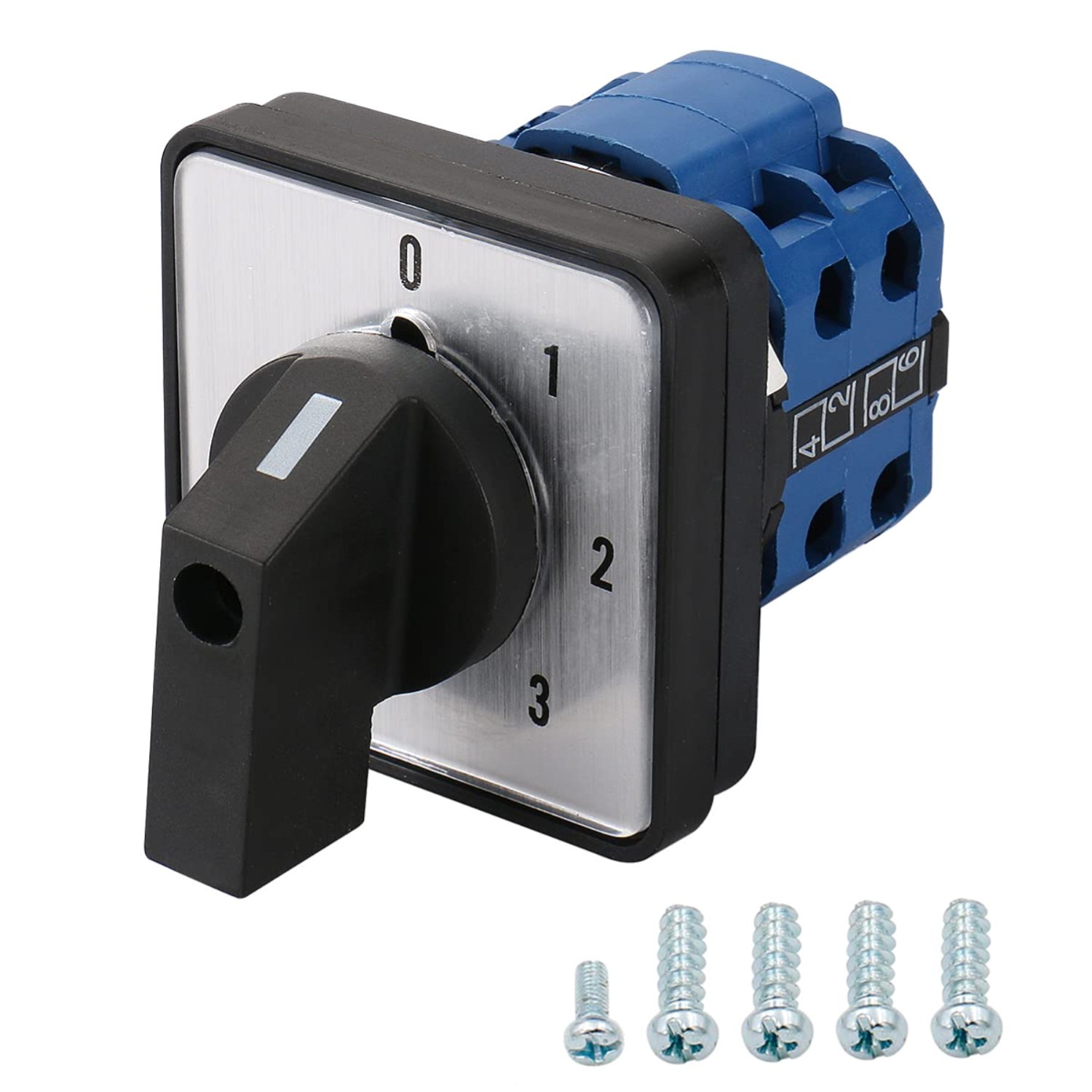 4-Position 20A 660V Rotary Switch - Reliable Control for Industrial Applications