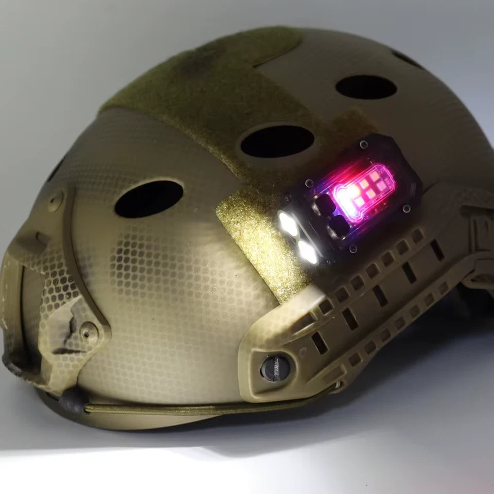 Tactical helmet light fast MICH - safety flashing signal waterproof flashlight--