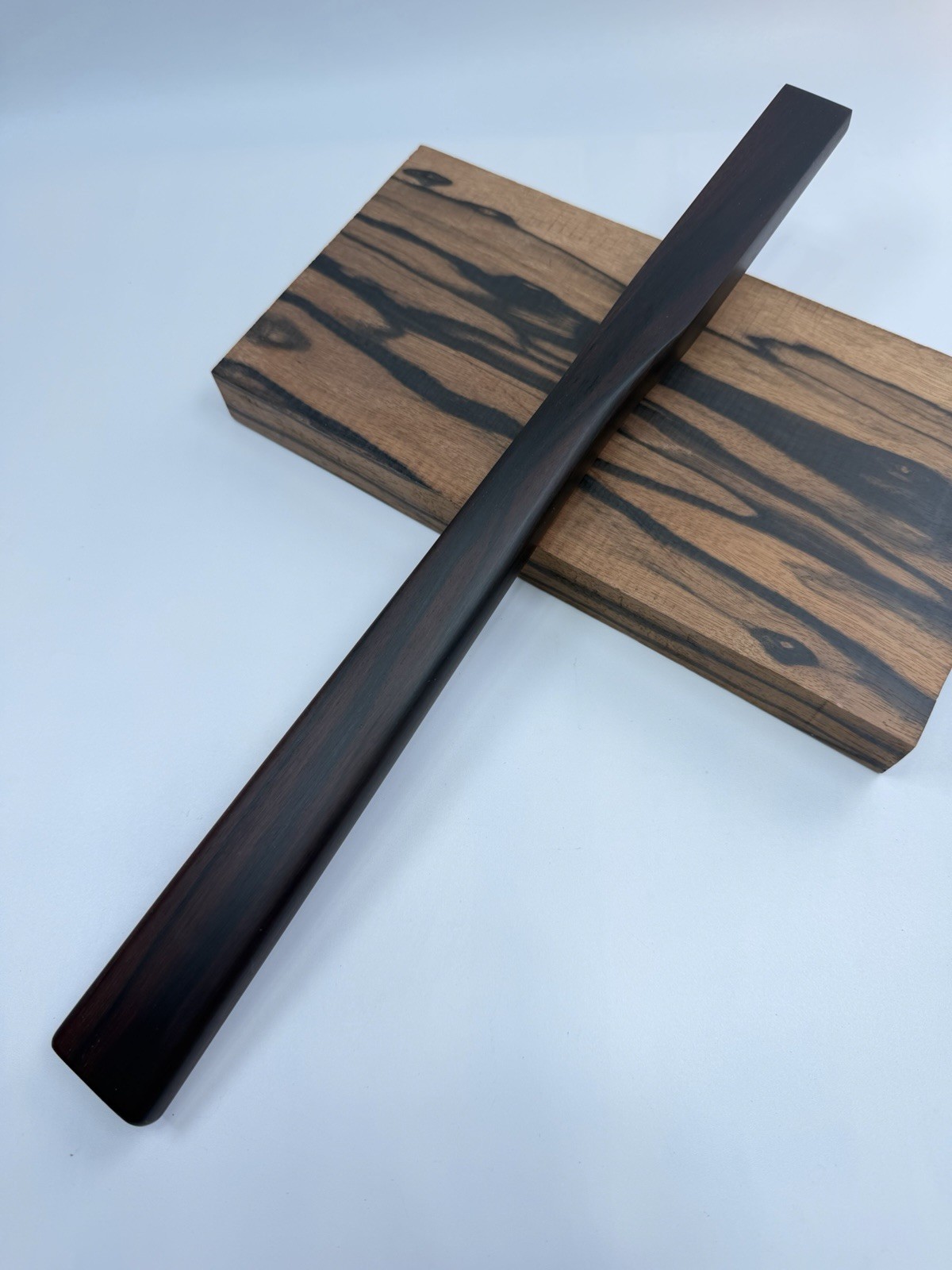 Japanese Hammer (Genno) Macassar Ebony Handle.  Handmade.