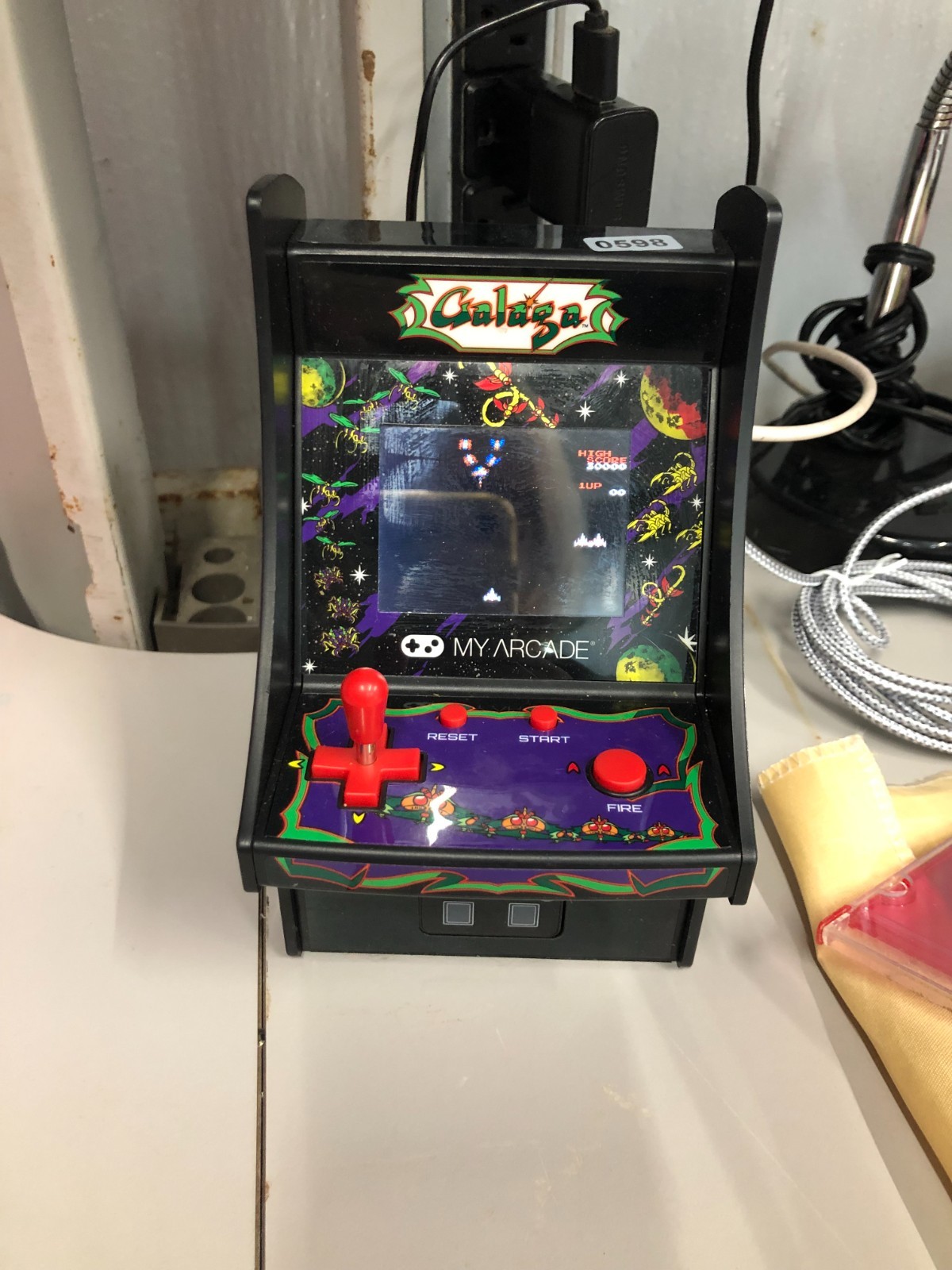 My Arcade Galaga Mini Arcade Cabinet Tabletop Machine