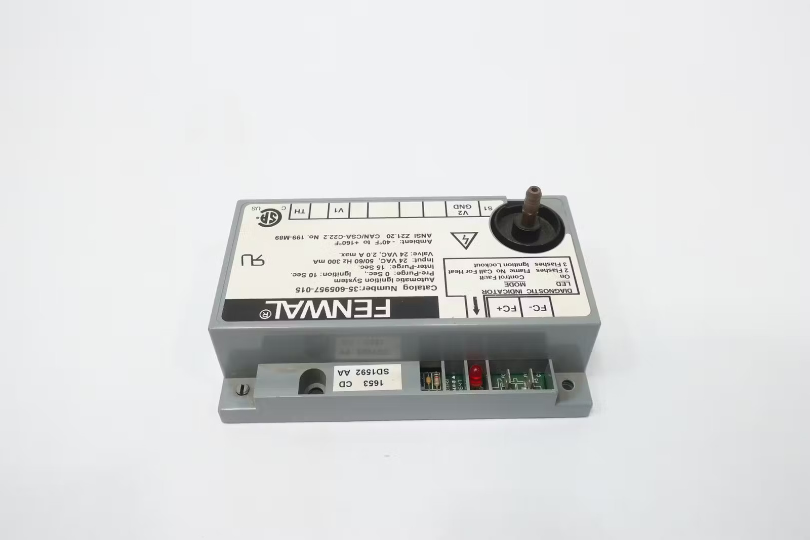 Fenwal 35-605957-015 Automatic Ignition System Module 24v-ac
