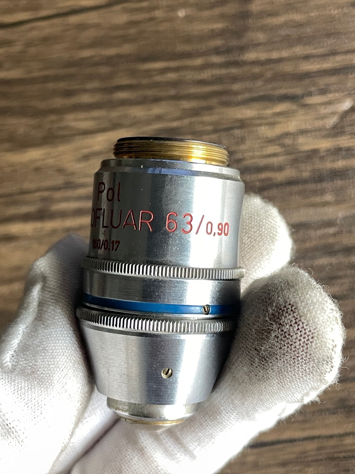 Zeiss OPTON Plan-NEOFLUAR 63/0.90 160/0.17 Microscope objective 5205352