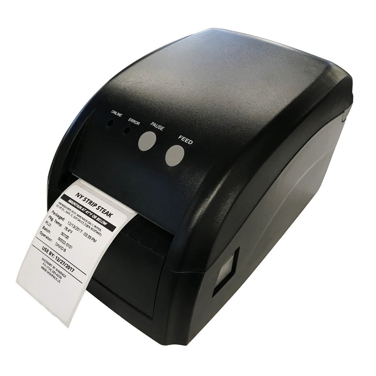 NEW ST200009 Direct Thermal Label Printer for MVS VacSmart Machines #9298