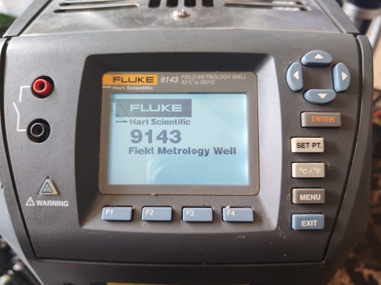 FLUKE 9143 FIELD METROLOGY WELL 33°C TO 350°C - TRIED & TESTED